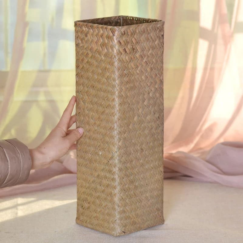 Grand Vase en Bambou 42cm
