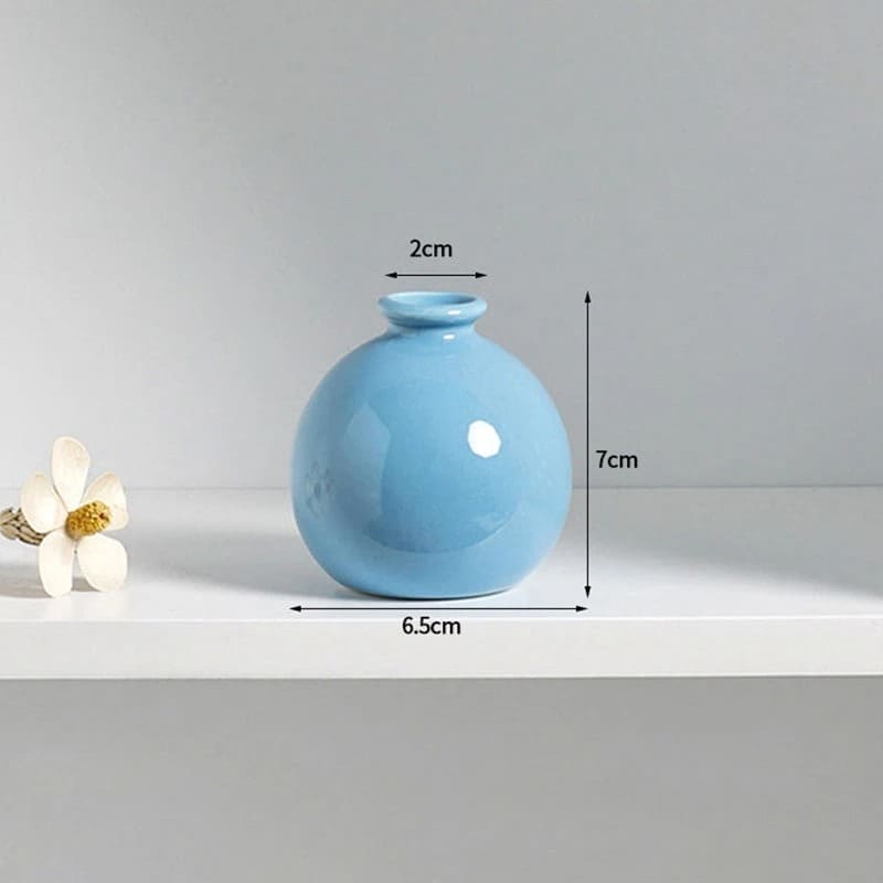 Mini Vase Bleu