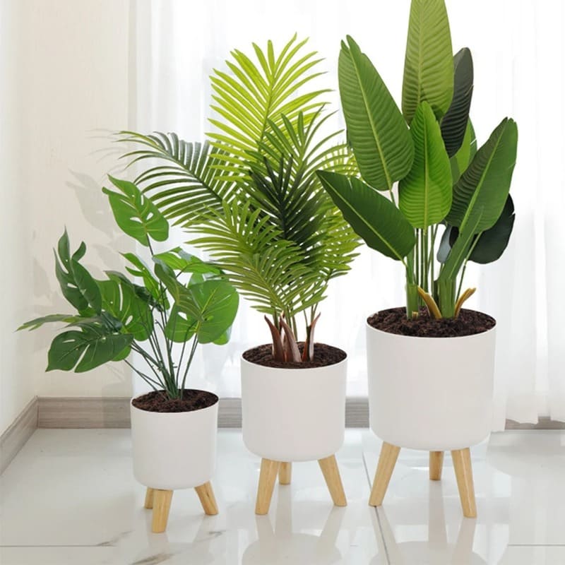 cache pot plante Petit Cache-Pot sur Pied
