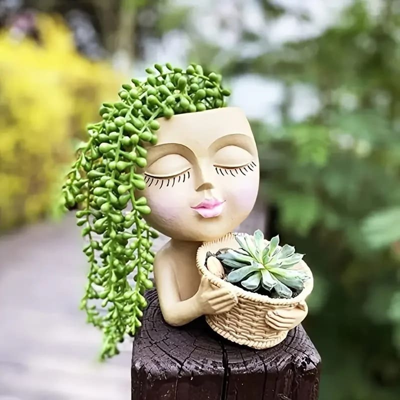 Petit Pot Succulente Fille