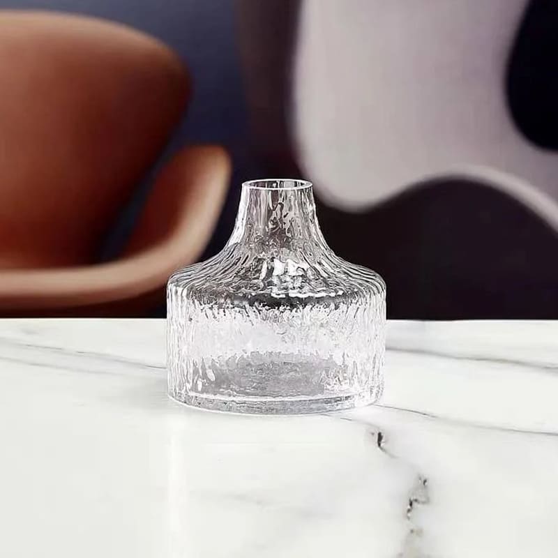 Petit Vase en Verre Design 11cm