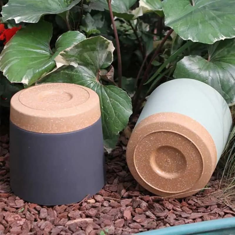 Pot de Fleur en Plastique Rond