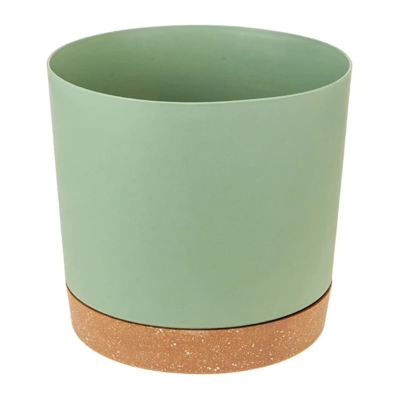 Pot de Fleur en Plastique Vert