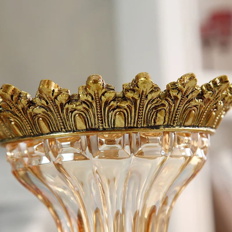 Vase Ancien en Verre Luxe