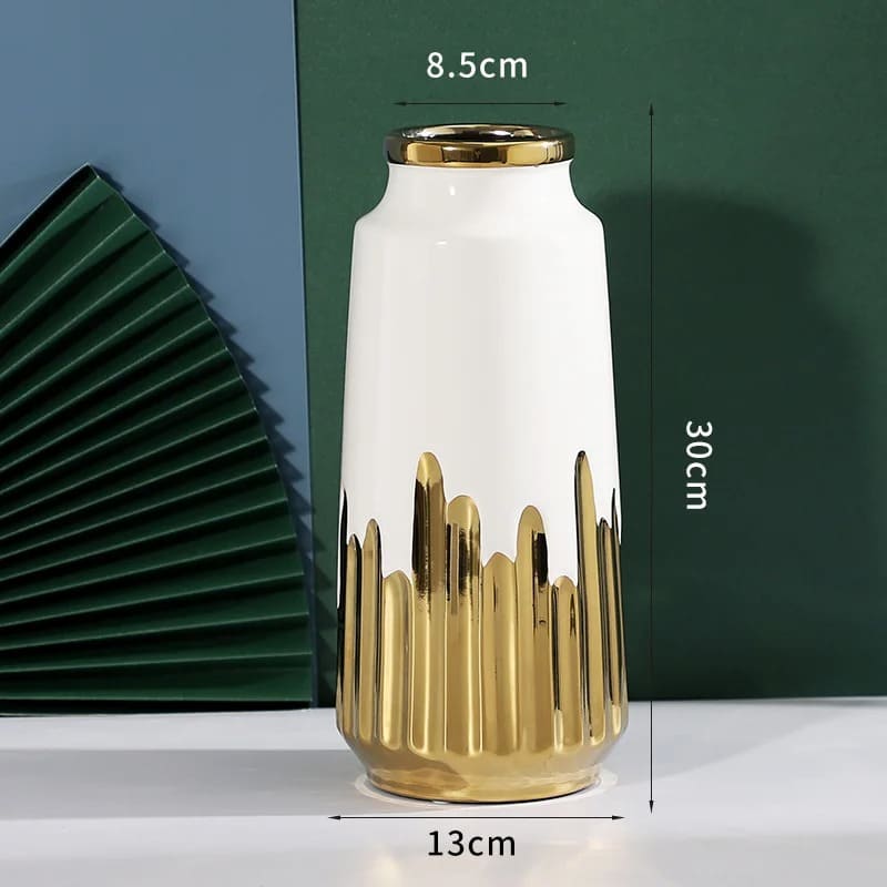 Vase Céramique Design Blanc
