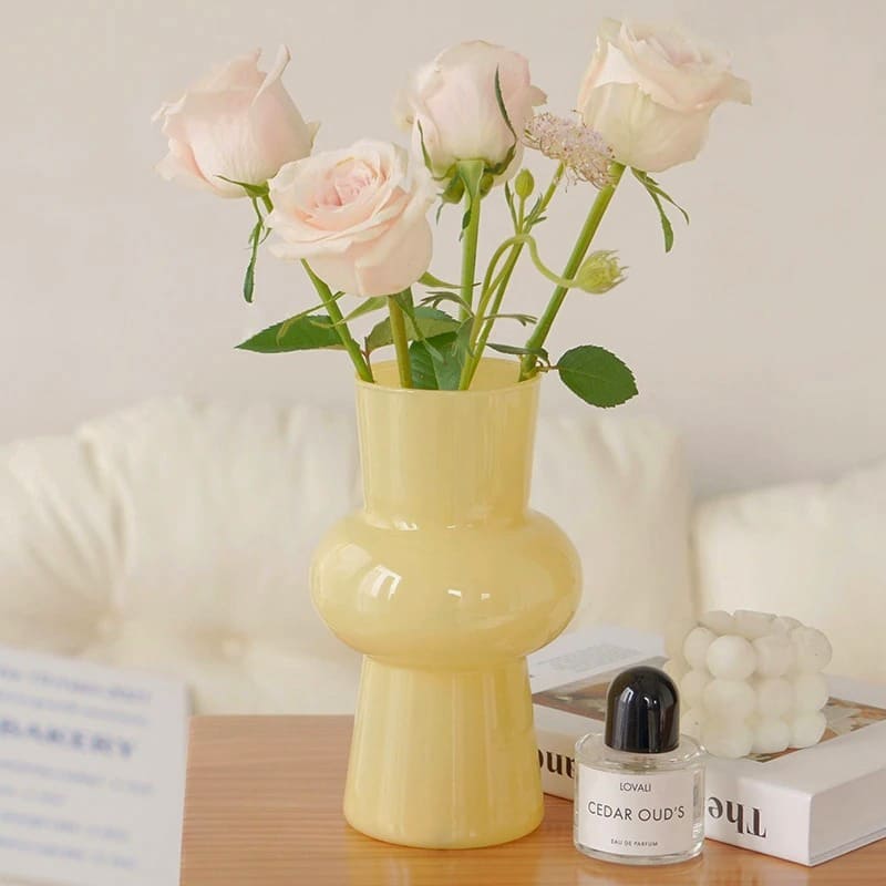 Vase Coloré en Verre
