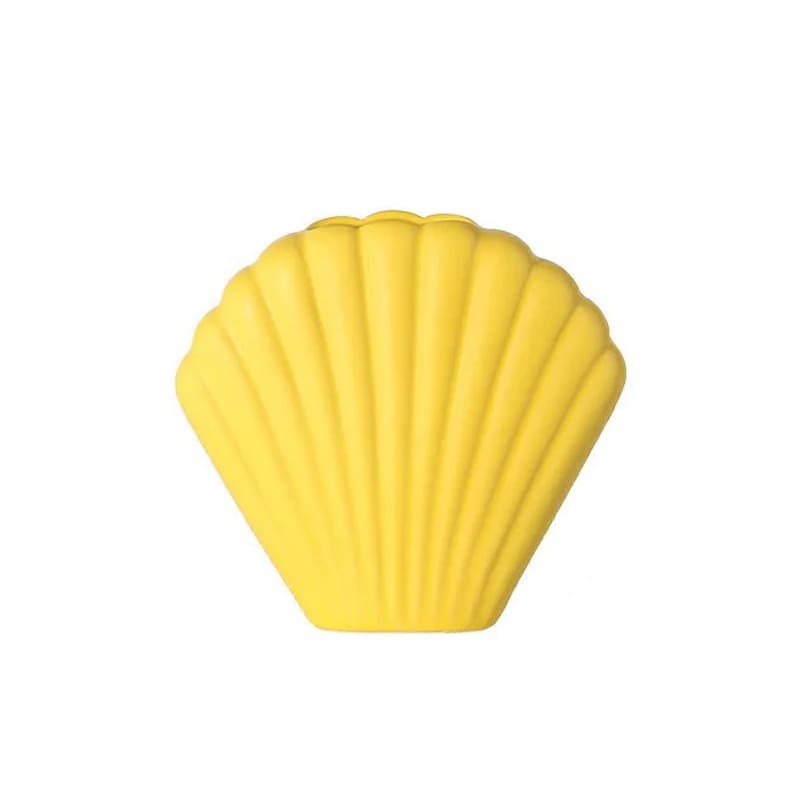 Vase Coquillage Jaune