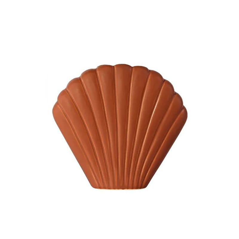 Vase Coquillage Marron