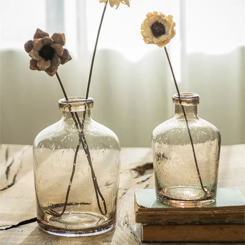 Vase Dame Jeanne Pampa