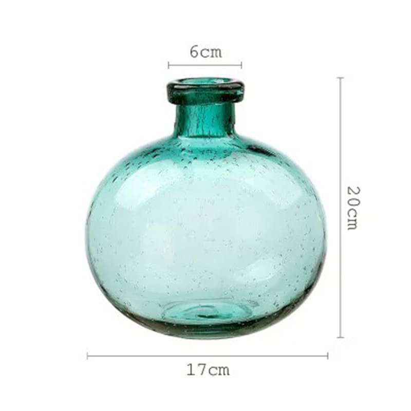 Vase Dame Jeanne Pas Cher Bleu