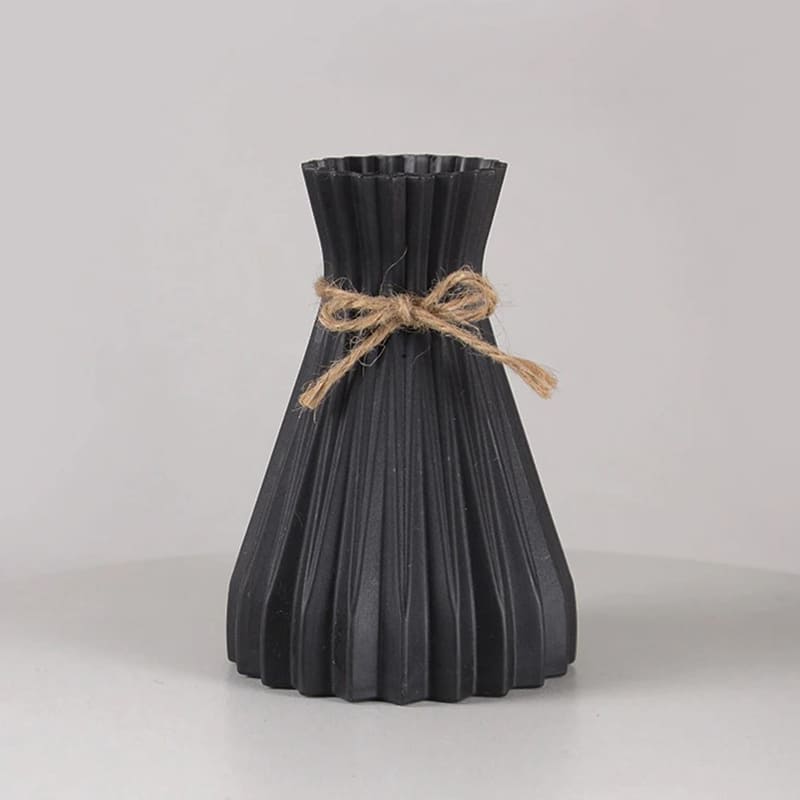 Vase Extérieur Plastique Noir