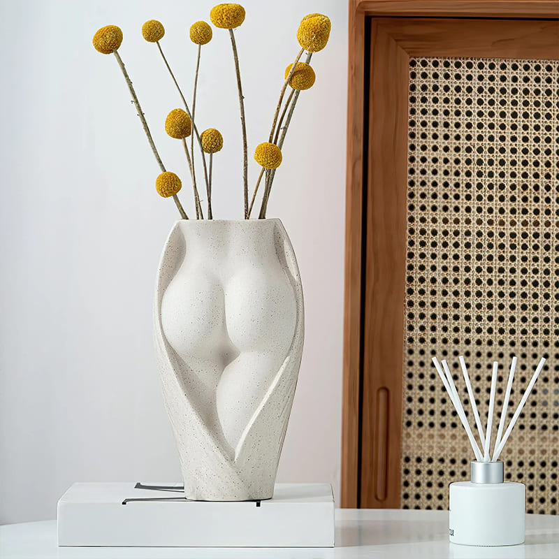 Vase Fesse Céramique Corps