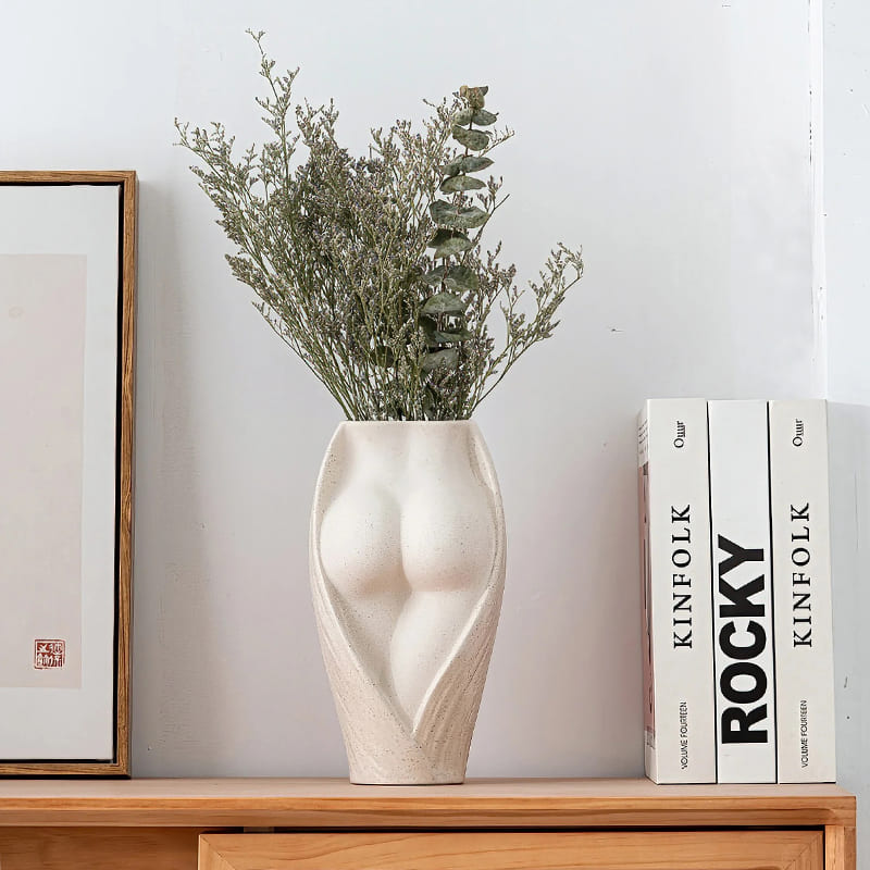Vase Fesse Céramique Femme