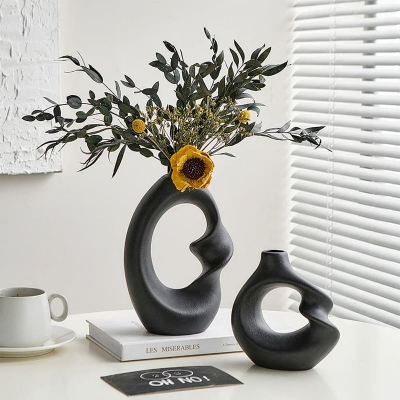 Vase Fleur de Pampa Déco