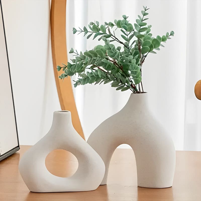 Vase Fleurs Séchées