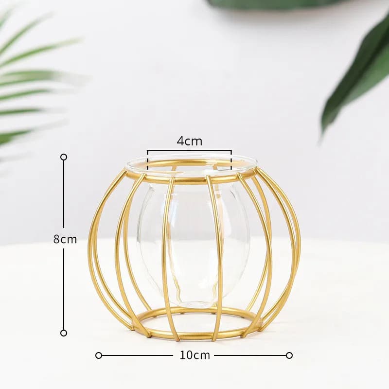 Vase Hydroponique Fer