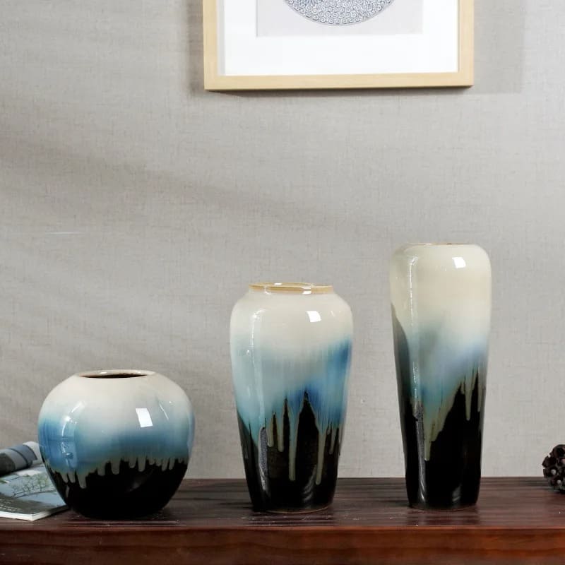 Vase Japonais Porcelaine Ancien