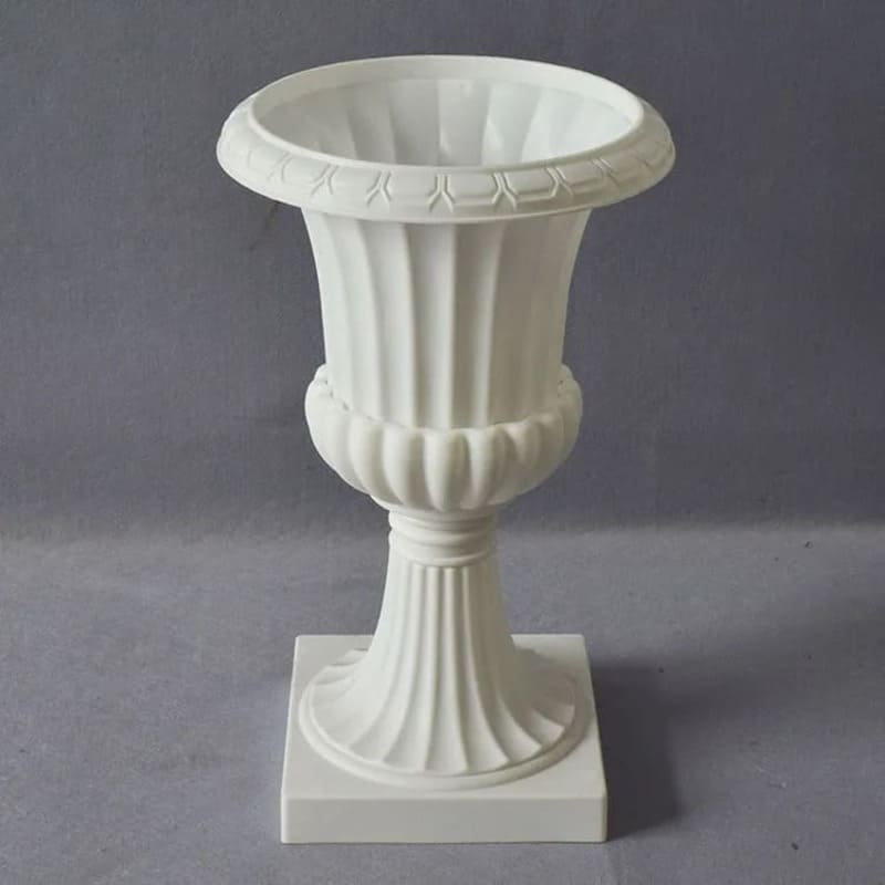 Vase Médicis Plastique Blanc