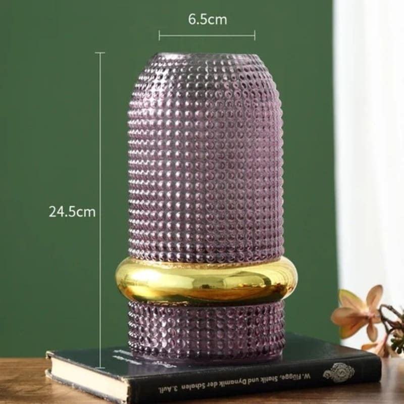 Vase Moderne en Verre 24.5cm