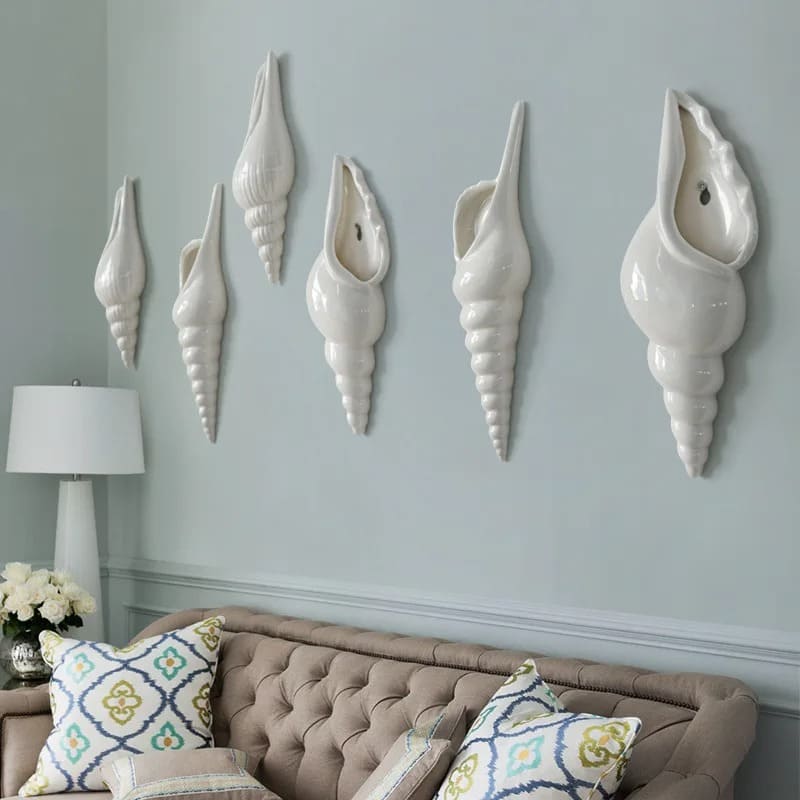Vase Mural Coquillage