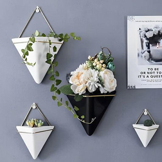Vase Mural Suspendu Plante