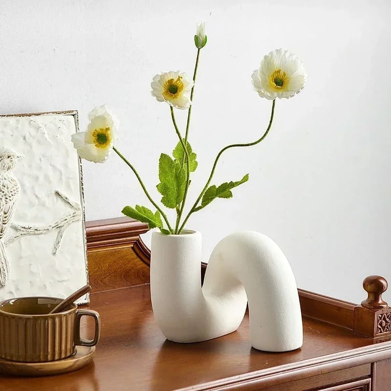 Vase Original Design Tuyaux