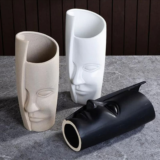 Vase Original Visage 14cm