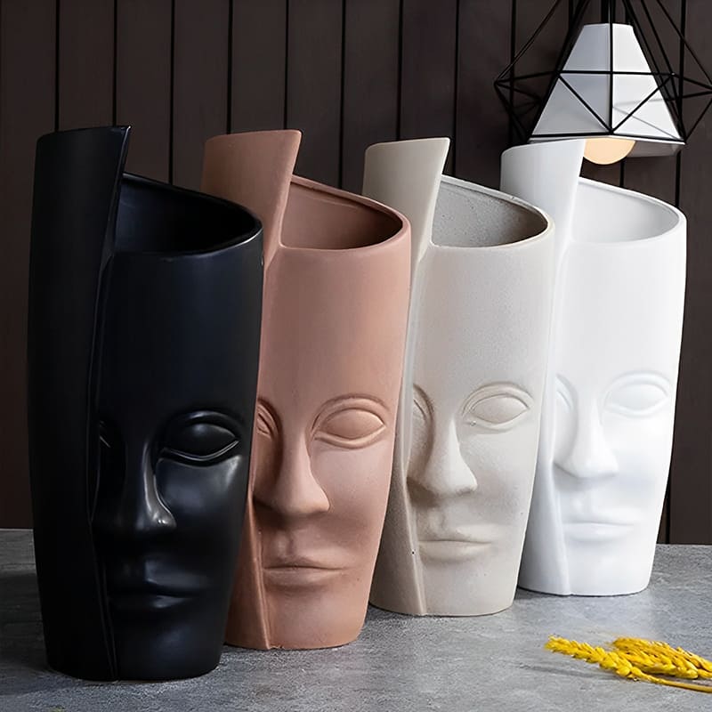 Vase Original Visage