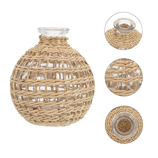 Vase Osier Pampa Verre