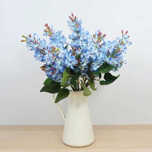 Vase Pichet Blanc Bouquet