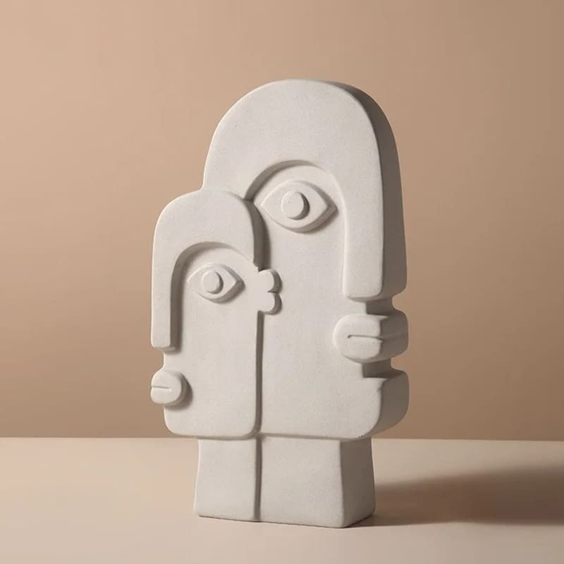 Vase Visage Abstrait Décoration Intérieur