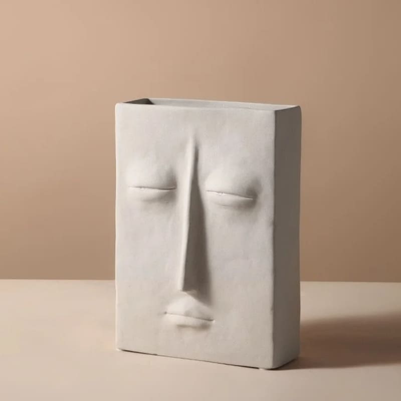Vase Visage Abstrait Intérieur