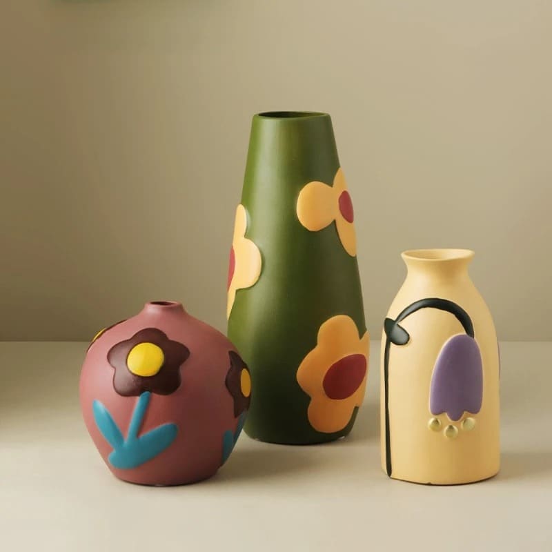 Vase à Fleur Original Céramique