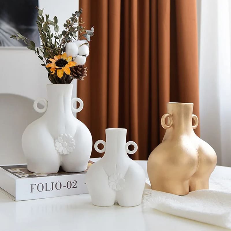 Vase en Forme de Fesses Corps