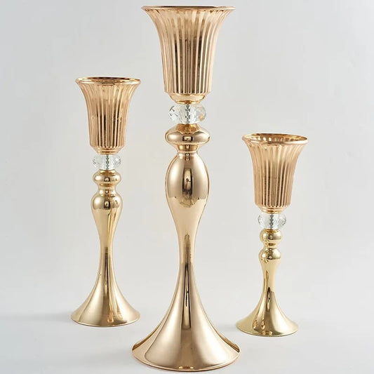 Bougeoir Vase Centre de Table Mariage