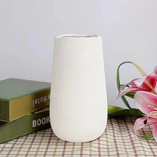 Petit Vase Céramique Blanc Moderne