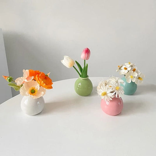 Petit Vase Céramique Fleur