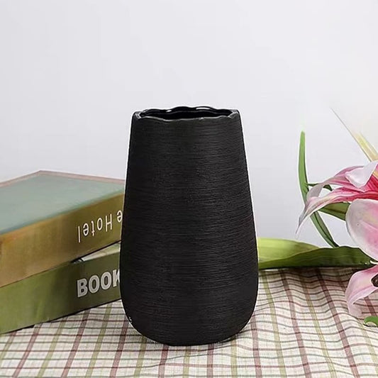 Petit Vase Céramique Noir