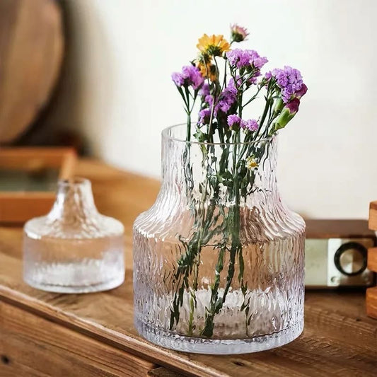 Petit Vase en Verre Design Moderne