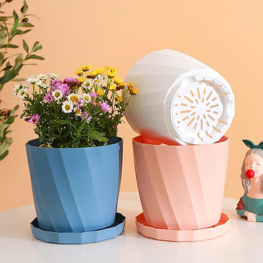 Pot en Plastique pour Plante Fleurs