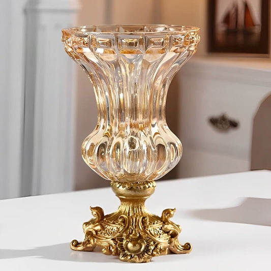 Vase Ancien en Verre 24cm