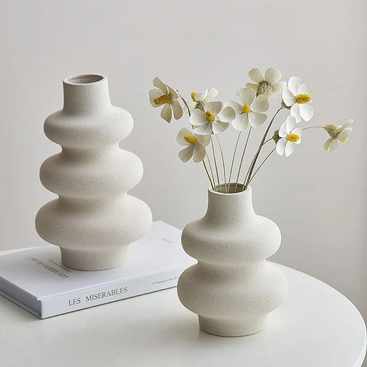 Vase Céramique Beige