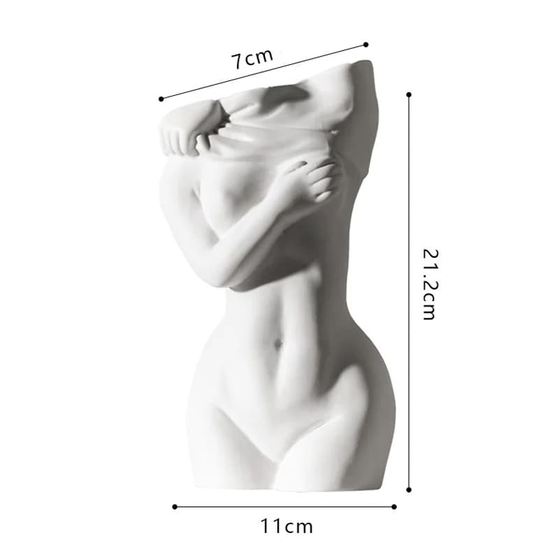 Vase Corps Femme Nue Seins