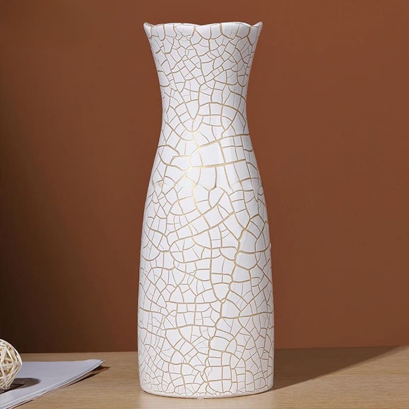 Vase Craquelé Art Déco 20.3cm