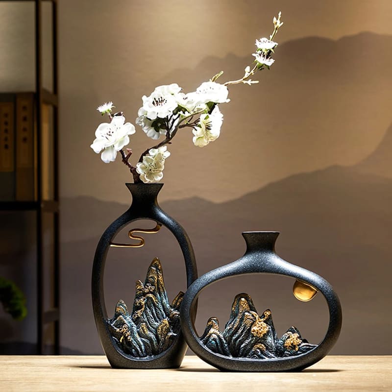 Vase Japonais Cerisier