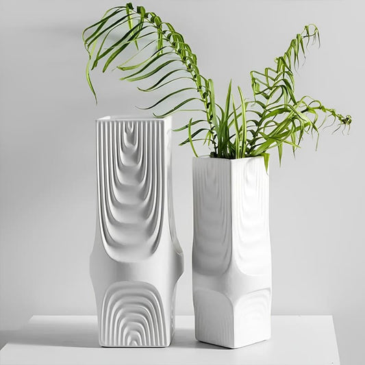 Vase Rectangulaire Haut Design