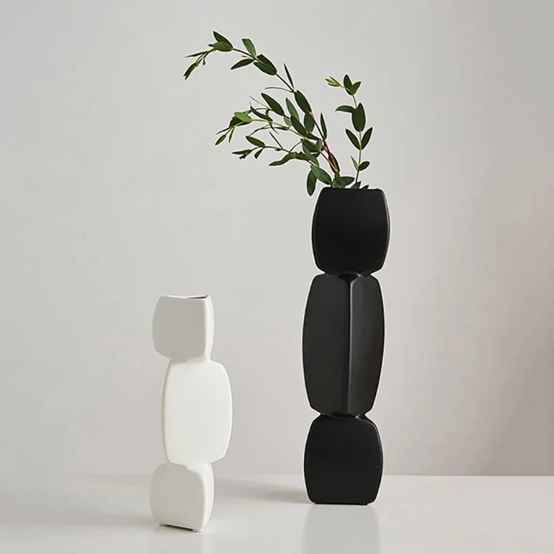 Triangular Abstract Vases Vase Triangle | Secret de Vase