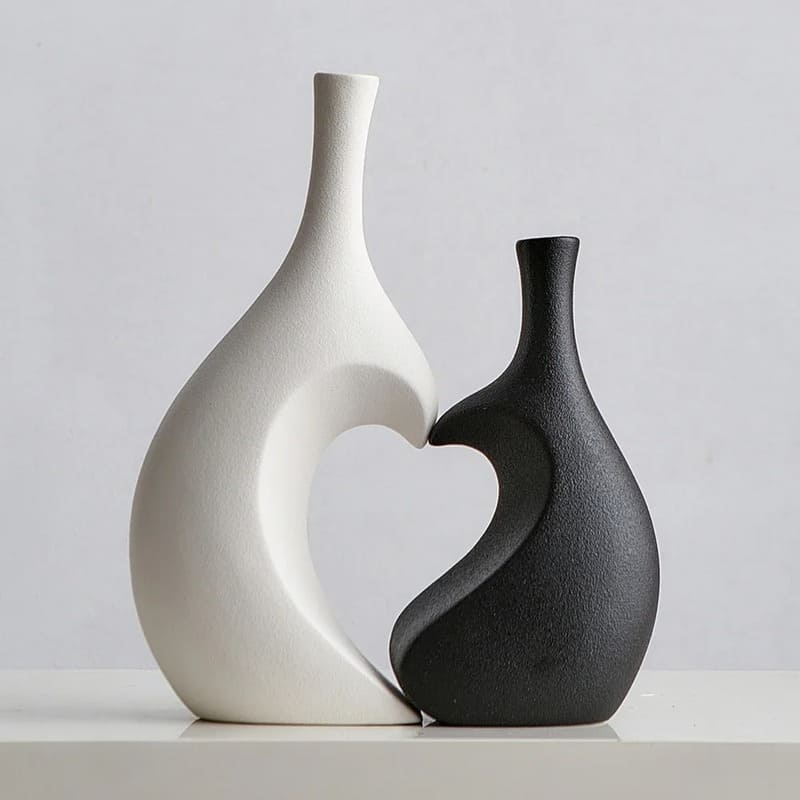 Vase en Forme de Cœur