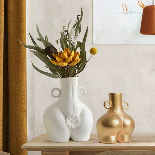 Vase en Forme de Fesses Bouquet
