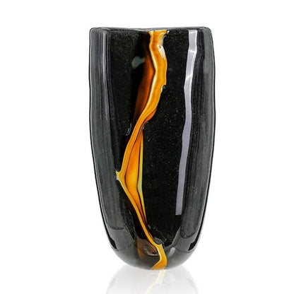 Vase en Verre Déco Noir